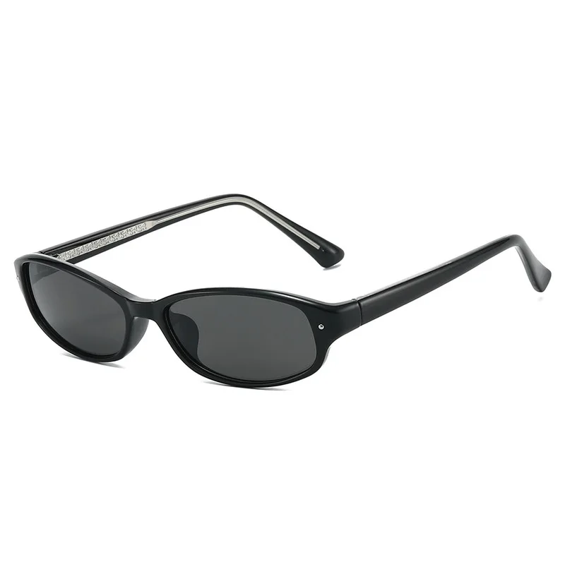 New fashion small frame sunshade sunglasses Korean version of women's daily catwalk decorative glasses