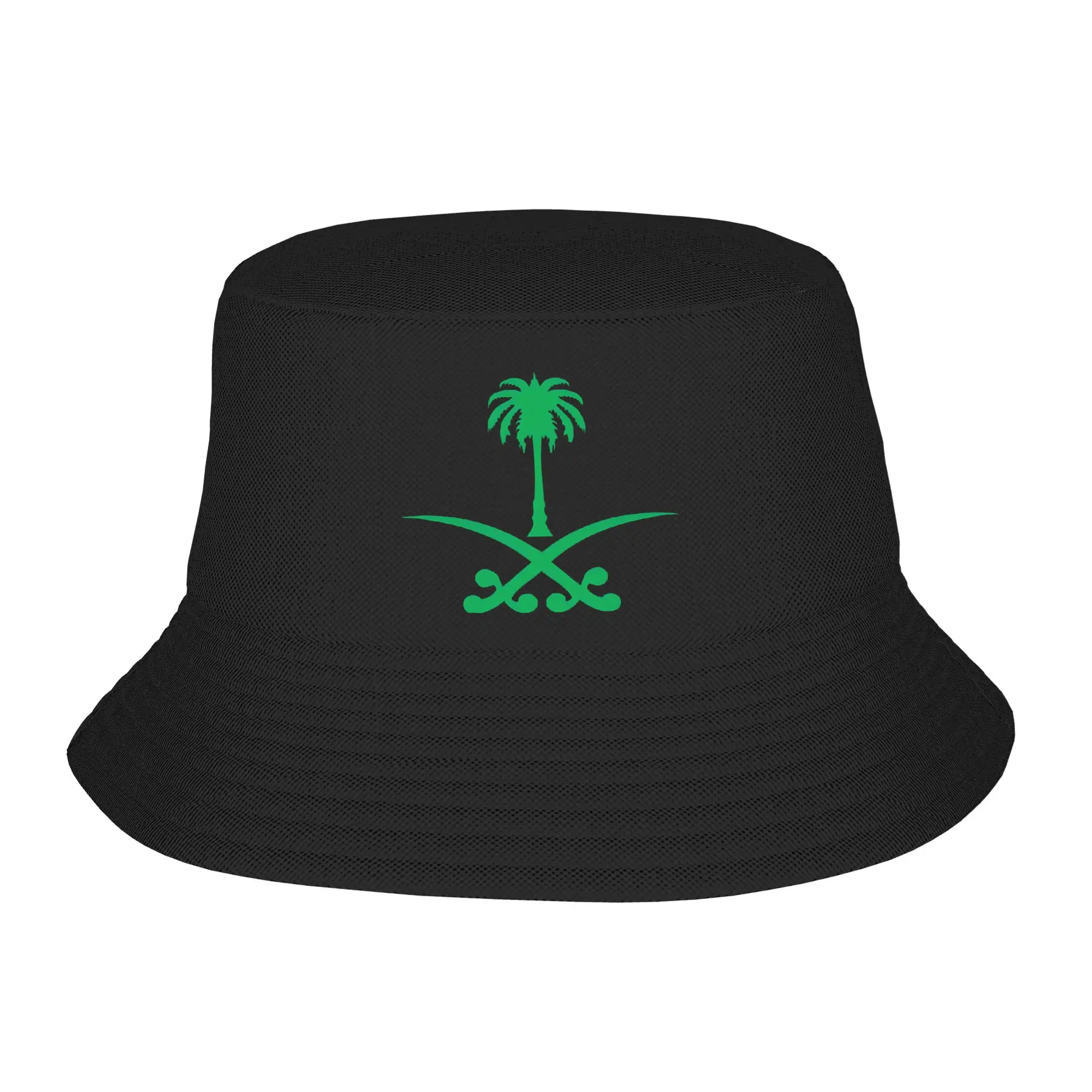 Chapeau Bob unisexe Kawaii du Royaume d'Arabie Saoudite, chapeau Bob léger pour la fête nationale saoudienne, idéal pour les escapades et les vacances