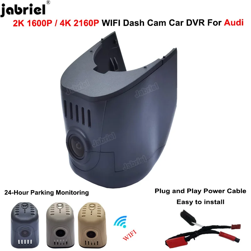 

4K Dash Cam Camera for audi q5 q7 q2 q3 a1 a3 a4 a5 a6 a7 s1 s3 s4 s5 s6 s7 rs tt b4 b5 b6 b7 b8 b9 8v c5 c6 c7 8p 8v Car DVR