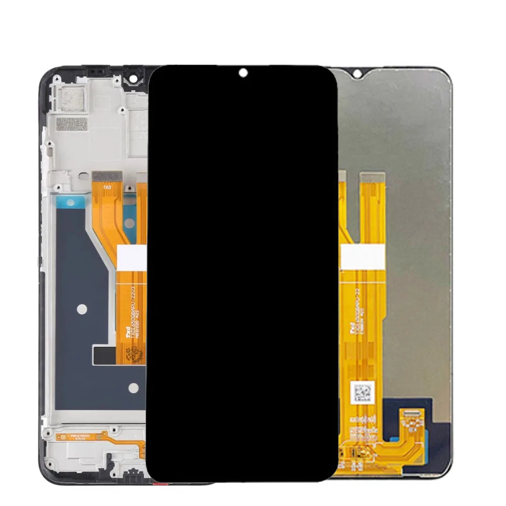 Original 6.5  For Realme C21 C20 RMX3201 RMX3063 LCD Display Touch Screen Digitizer Assembly Replacement For Realme C11 2021