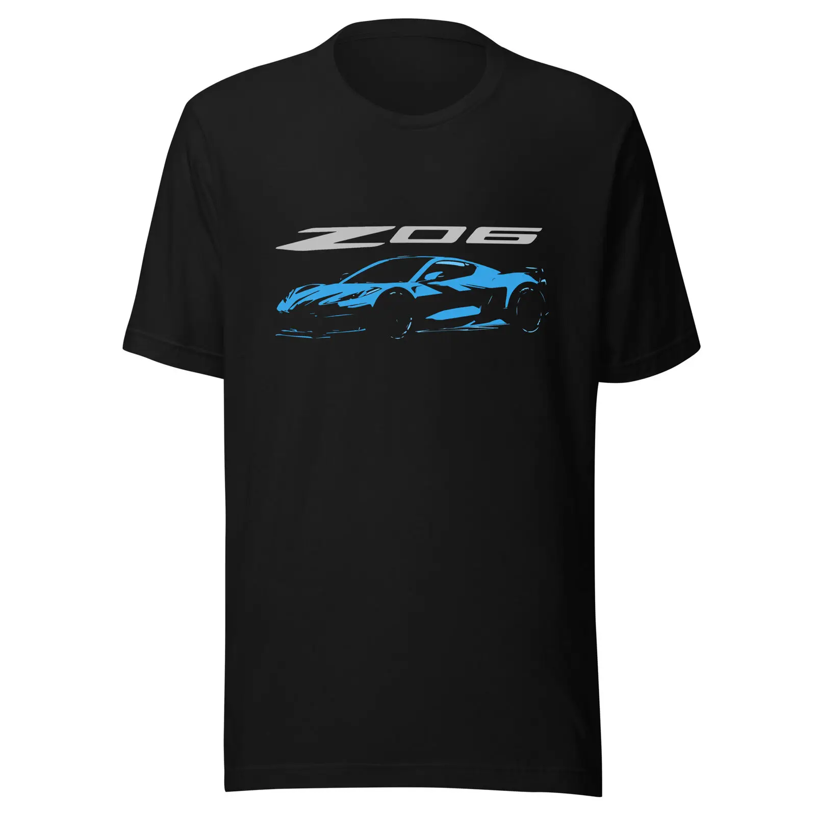 2023 2024 vette Z06 C8 Rapid Blue Vette Drivers Unisex t-shirt