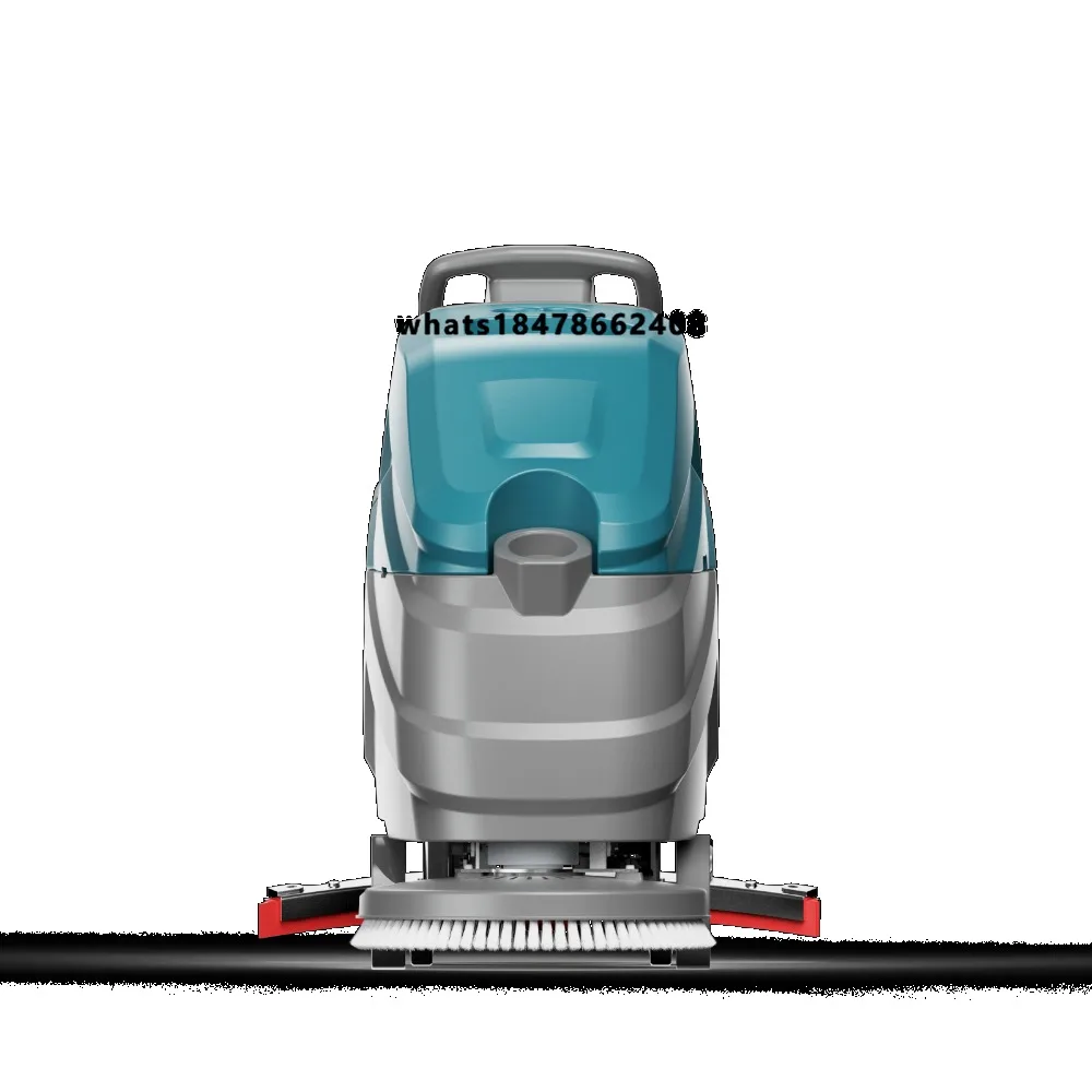 24V Electric Walk-Behind Floor Sweeper Cleaning Machine Convenient Indoor Use New Condition