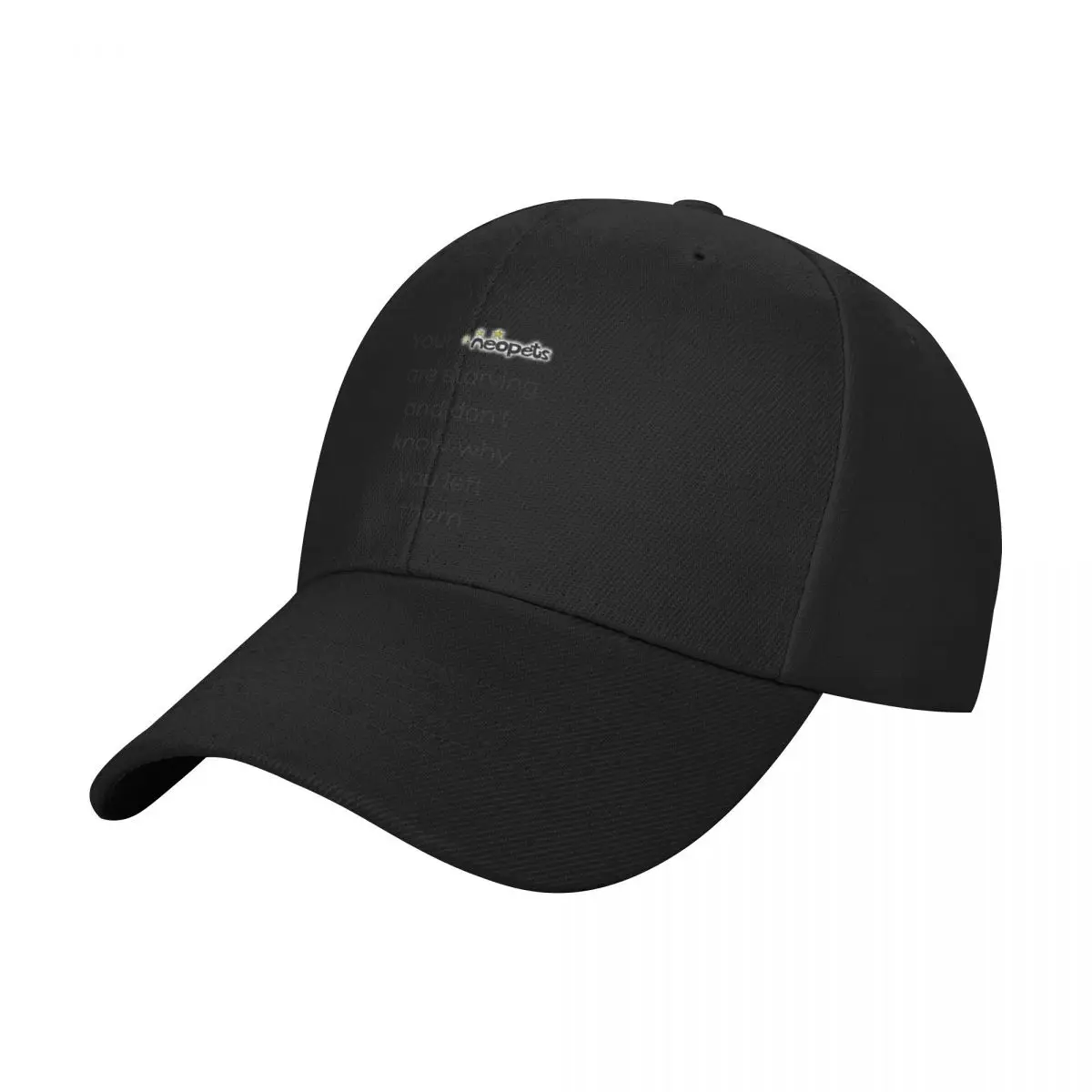 Your Neopets are Starving Baseball Cap Hat Man Luxury Sunhat Woman Hats Men's