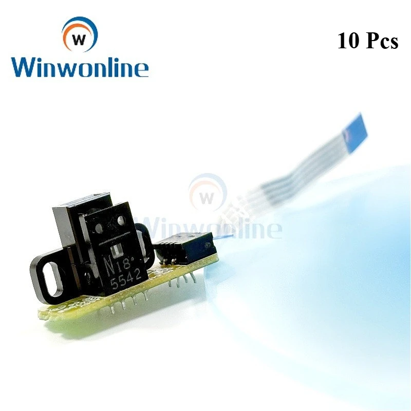 L8050 L8058 10Pcs Board Assy Encoder Sensor wiht Cable for Epson L18050 L18058 L8188 L8168 L8160 L8180 2175809 N18 winwonline