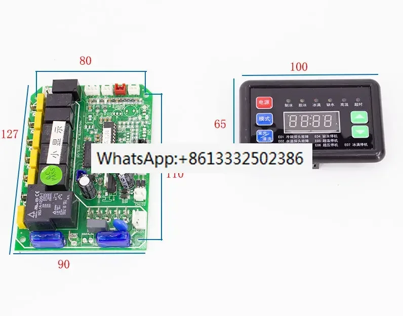 

Bingshi Special Ice Machine Main Board' Water Ice Machine Computer Board. Circuit Board' Control Board; Commercial Accessories