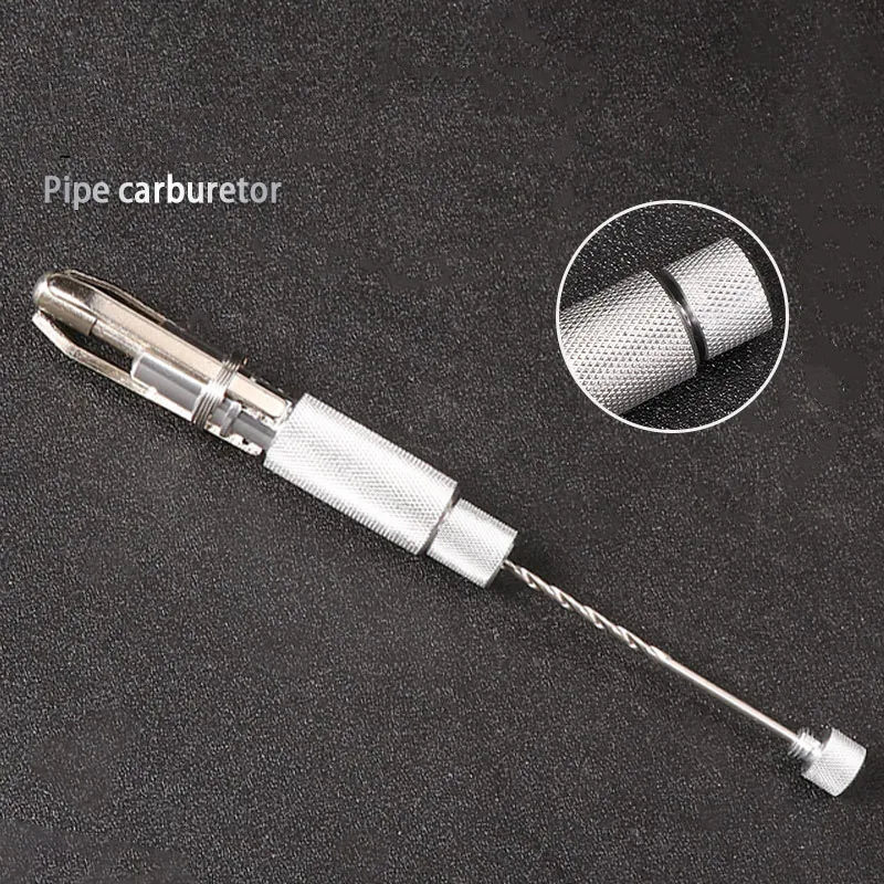 Senior Tobacco Pipe Tool Stainless Steel Adjustable Pipe Reamer Cleaner With 6 Blades Carbon Scraper Needle Pick Smoke Accessory