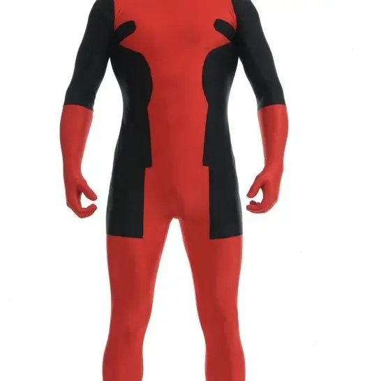 

Облегающий костюм Дэдпула, комбинезон, боди/анимационный фильм, костюм персонажа, реквизит на Хэллоуин, одежда для ночного клуба, женская мода