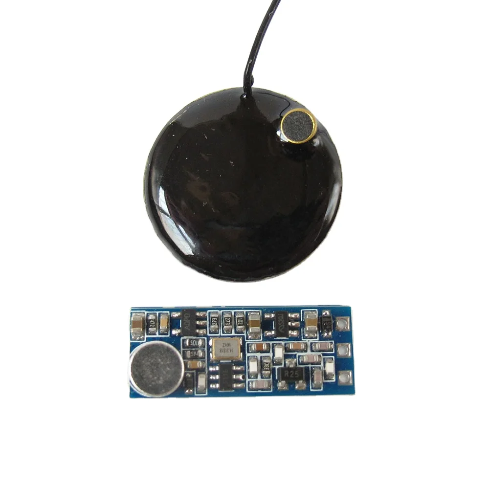 UHF Wireless Microphone FM Micro-interphone Audio Transmitter Child Monitoring Pickup Module