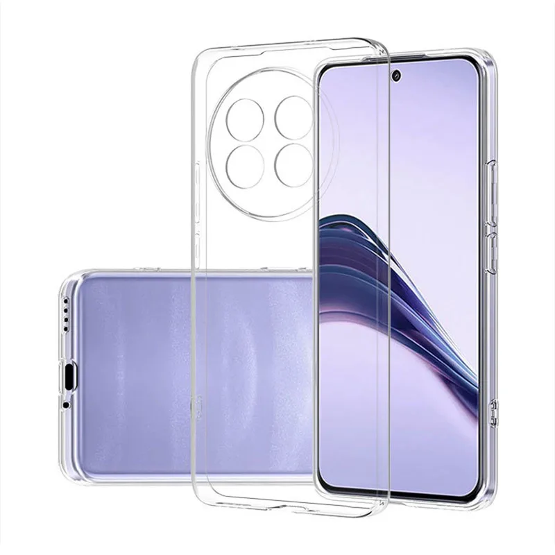 Simple Slim Soft TPU Clear Transparent Phone Case On For Realme 13 Pro Plus Realme13 Pro+Plus 5G Cover Fundas Capa