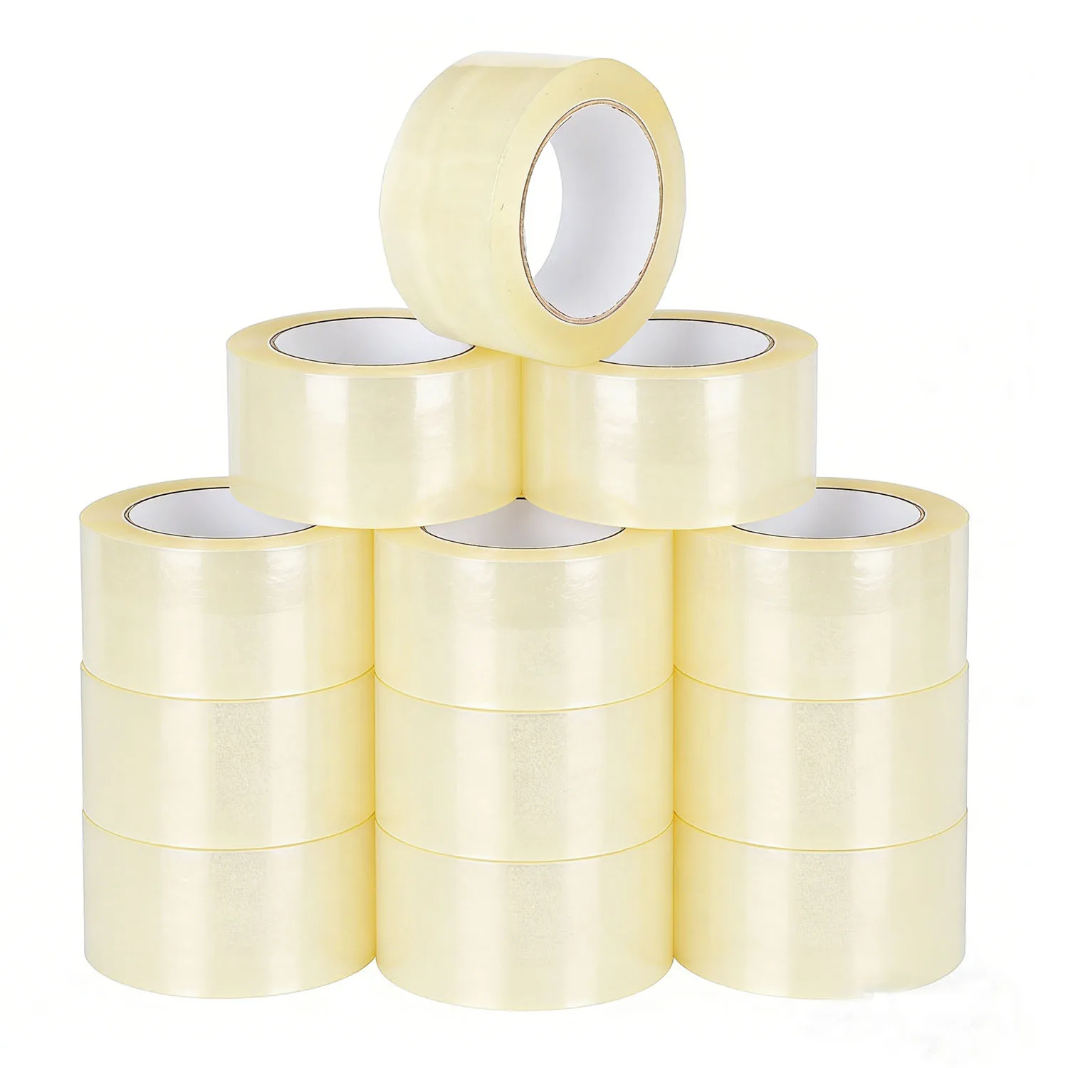 1 Stück geräuscharmes, transparentes Verpackungsband, geräuscharmes Klebeband für E-Commerce-Expressversand, geräuscharmes Klebeband