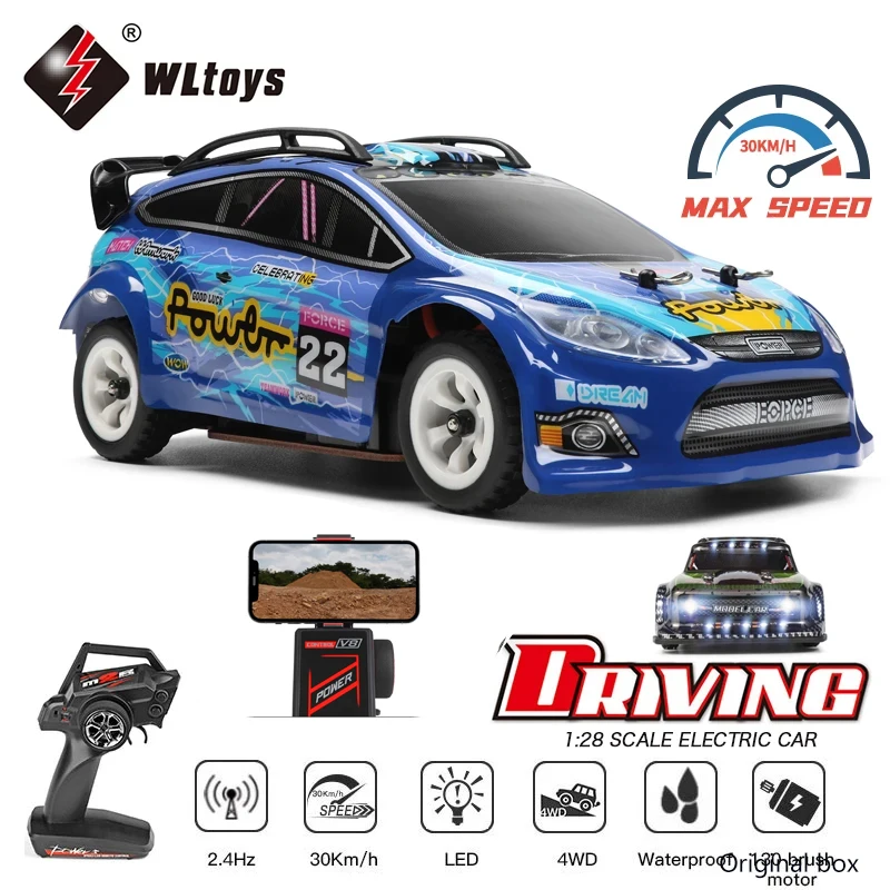 

WLtoys 1:28 284010 284161 2,4G гоночный мини-радиоуправляемый автомобиль 30 км/ч 4WD электрический высокоскоростной пульт дистанционного управления дрифт игрушки для детей подарки