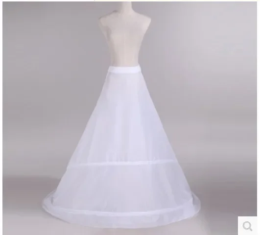 Novia Enaguas-Jupe de mariage sous-jupe, jupon crinoline, accessoires de mariage, chemise 2 cerceaux pour robe à queue de ligne