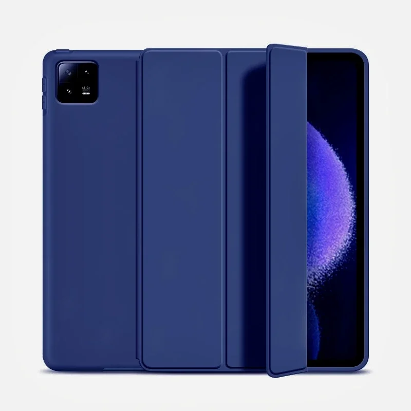 Xiaomi Pad 6 (ミストブルー) 8GB / 128GB + ケース Smat Case For Xiaomi Pad 6 2023 11 inch PU Leather Tri-folding