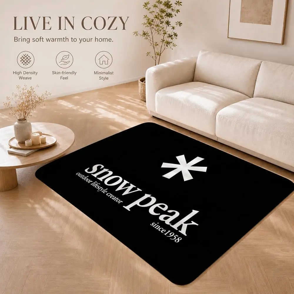 Fashion Brand S-Snow P-PeakS Floor Mat Non-Slip Absorbent Floor Mat Decorative Rug for Home Bathroom Bedroom Entryway