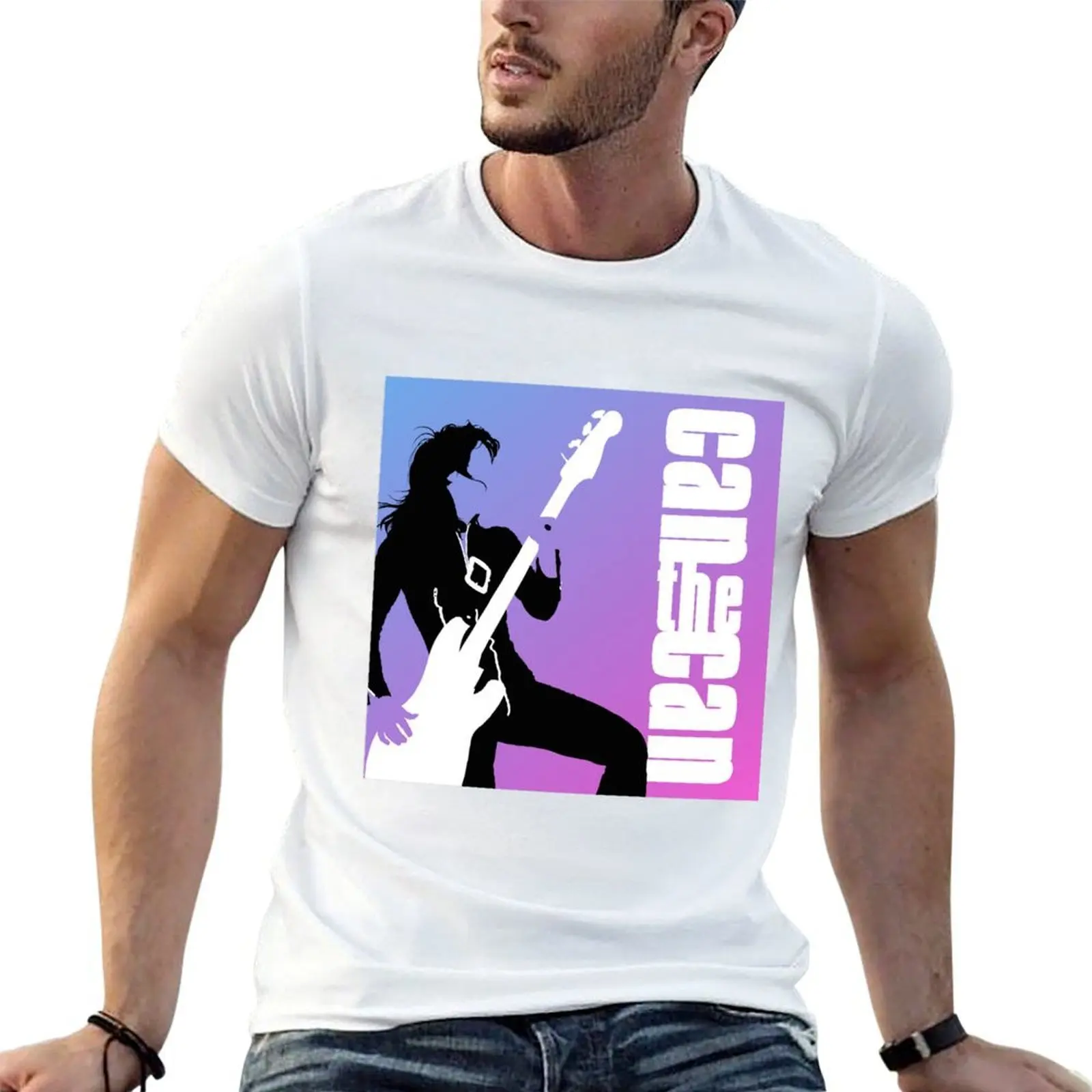 

Футболка 70-х годов Glam Rock icon Suzi Quatro, дизайнерские футболки с принтами, мужская футболка, футболка из 100% хлопка