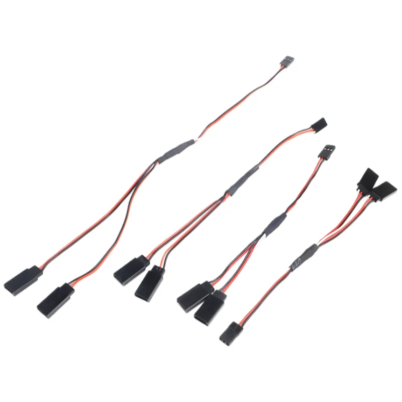 5 teile/los 150mm 300mm 500mm RC Servo Y Verlängerung Kabel Kabel Blei Draht für JR Futaba Rc batterie Drone Auto Boot Hubschrauber Flugzeug – Detail 5
