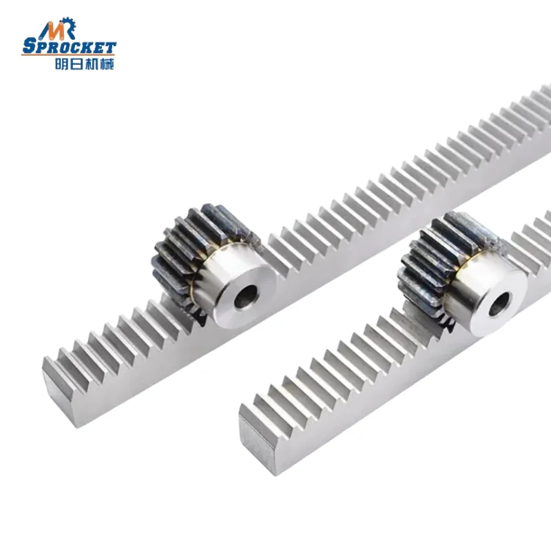 Gear Rack Module 1 2 3 4 5 6 CNC Steel Gear Rack and Pinion Gear for Sliding Gate