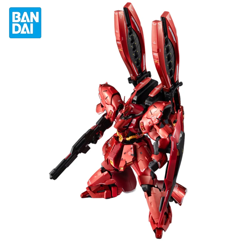 

In Stock Genuine Original BANDAI MSN-04FF Sazabi Action Anime Figure PVC 13CM Collectible Model Dolls Statuette Ornament Gift