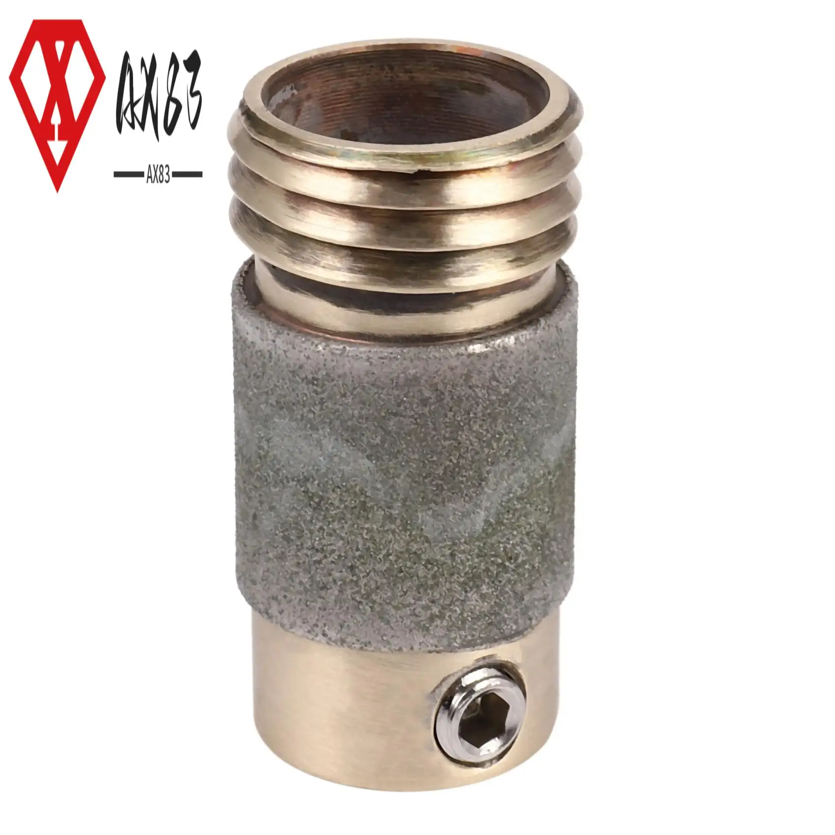 

AX83-5/8 Inch Diamond Grinding Head Helix Diamond Copper Bit Grinding And Polishing Glass Ceramics Helix Diamond Copper Bit MCBL