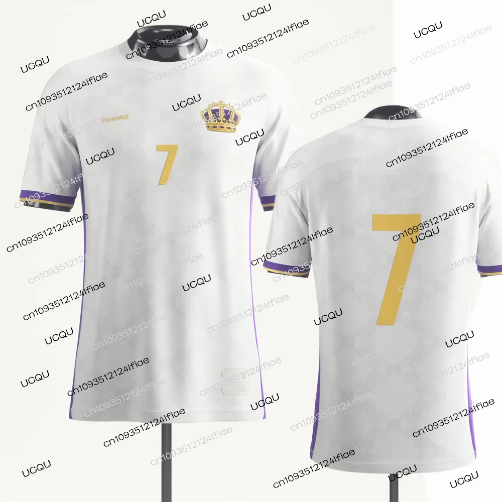 2025 جديد كريستيانو رونالدو التذكارية لكرة القدم جيرسي تي شيرت للبالغين الرجال كرة القدم بلوزات الاطفال مجموعة جيرسي خاصة