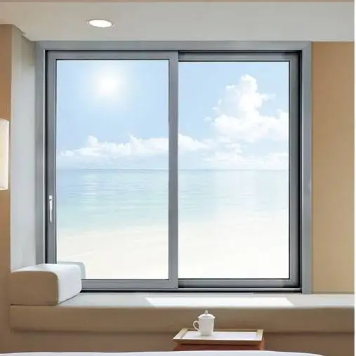 

Large Sized Transparent Glass Viewing Window High Quality Manual Anti Hurricane Impact Sliding Windows CE Certification Windows