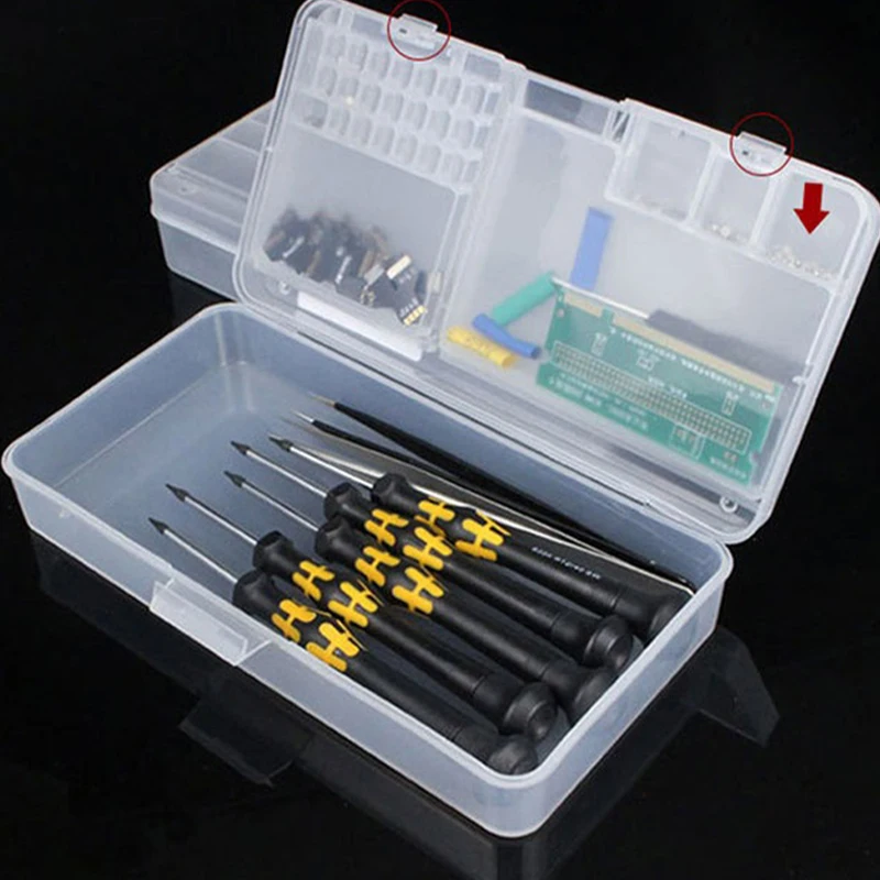 Mobile Phone Repair Storage Box For IC Parts Motherboard Screw Multi Functional Repair Components Box Opening Tools Collector