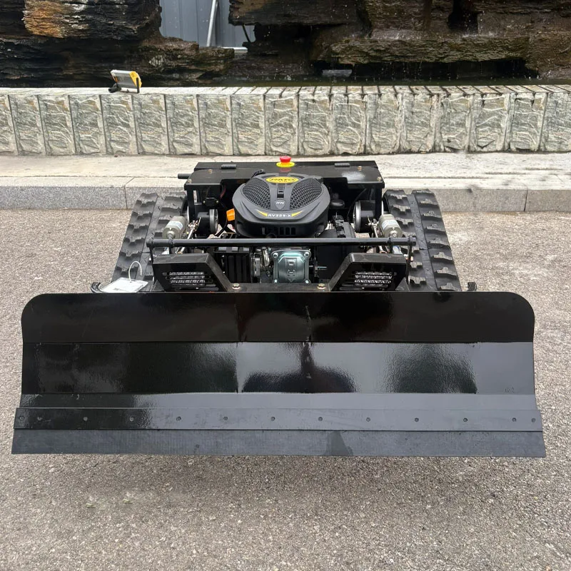 

Индивидуальный высококачественный CE одобренный станок для резки травы, гусеничный кусторез для сельского хозяйства, электрическая газонокосилка с дистанционным управлением