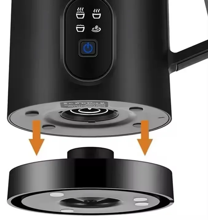 اطلب مباشرة أدوات خلاط يدوية 4 في 1 رغوة الحليب الكهربائية المحمولة القابلة لإعادة الشحن رغوة الحليب الأوتوماتيكية للاستخدام في المخيم