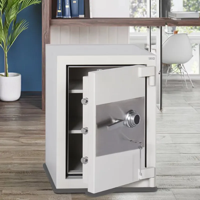 

【Fashionable】Large High Quality Fireproof Security Deposit Safe Box Fire Resistant Key- Cabinet for Home and Hotel Storage