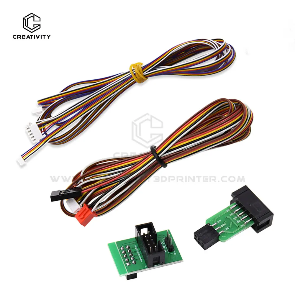 CR Touch BL Touch Cable Extension Cable +Mount For CR 10 Ender-3 Screws Wrench Normal Controller Board Printer Connection Kit