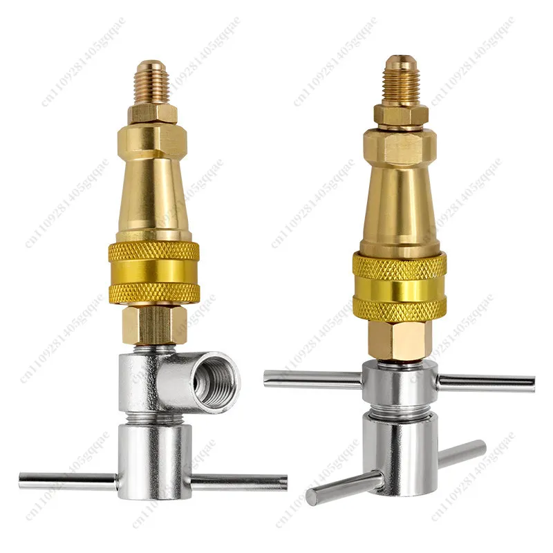 Werkzeuge Hochdruckreiniger 1/4 Zoll FNPT Kühlschrank-Schnellkupplung Messing-Waschgerät Schnellverbindungsstecker – Detail 5