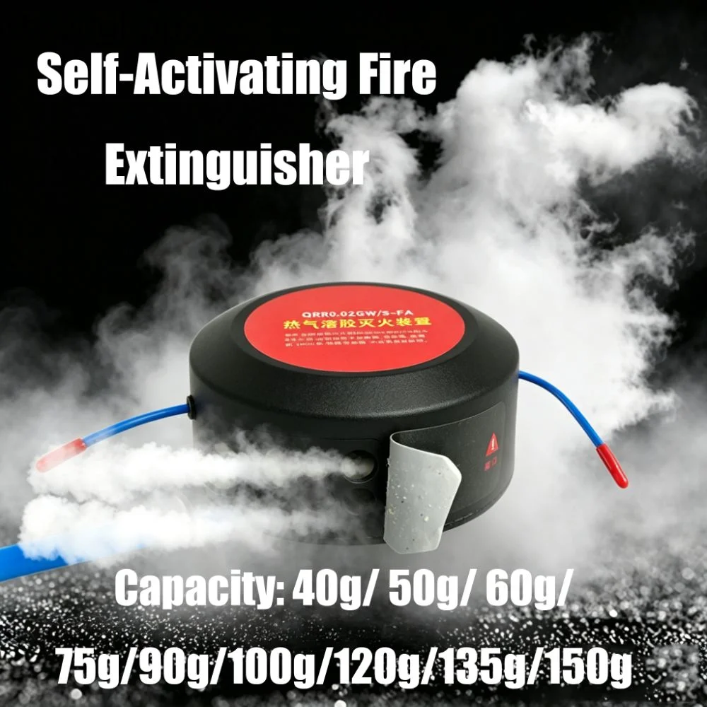 40g-150g Aerosol Self-Activating Hot Aerosol Fire Suppression Device Compact Device Fire Suppression Self-Activating