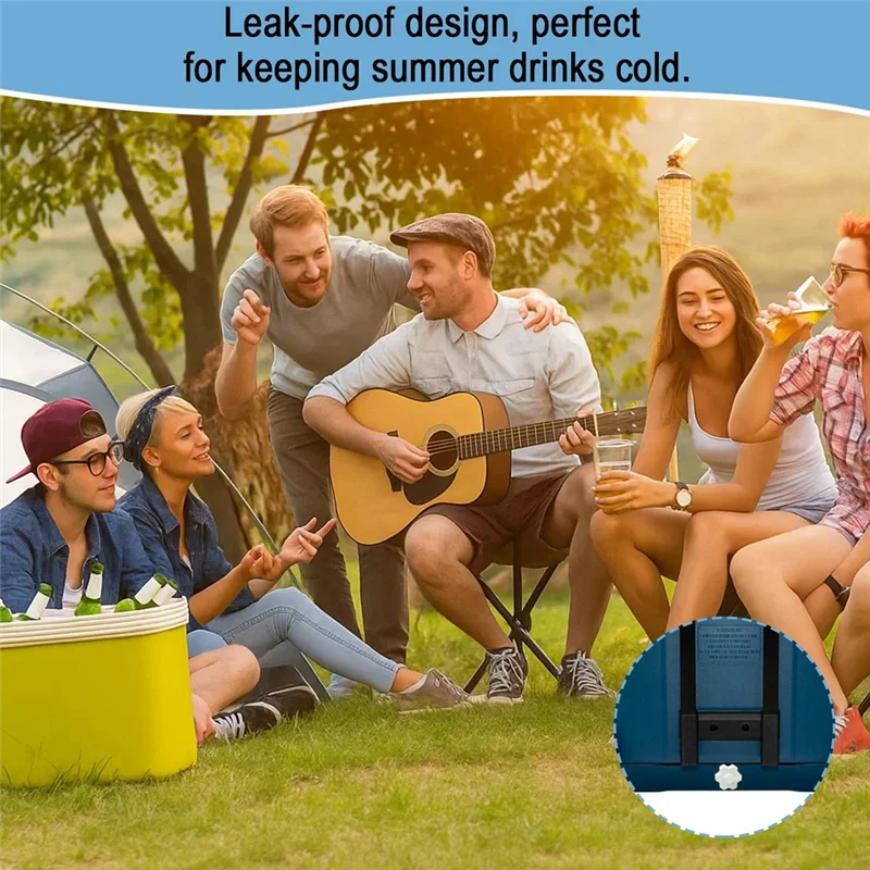 AT19-Universal Replacement Cooler Drain Plug Kit For Most Coolers With Drain Plug Assembly Included