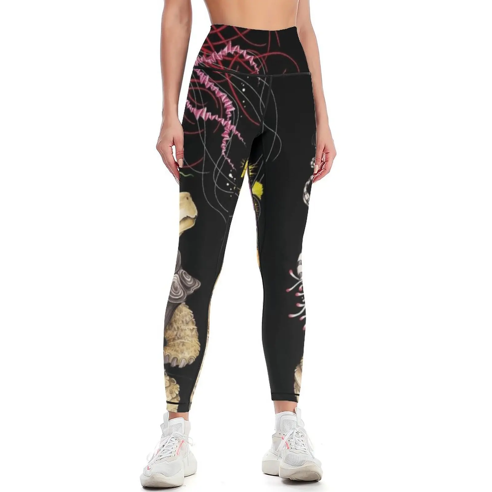 Return To The Sea Leggings Female legging pants gym top Fitness's gym clothes Womens Leggings