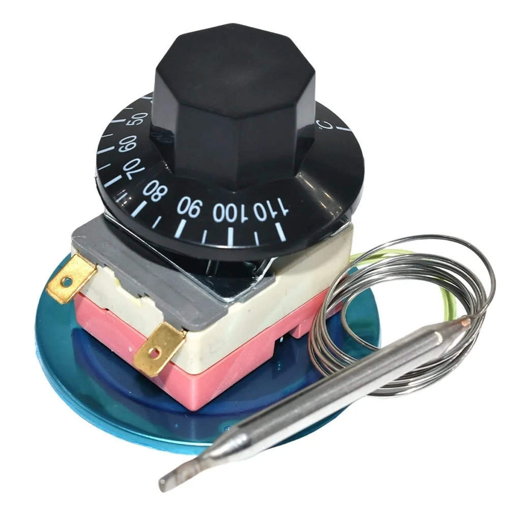 Adjustable Heat Switch Commercial Temperature Switch For Buffet Serving As Shown 30-110C Range 16A Power Rating