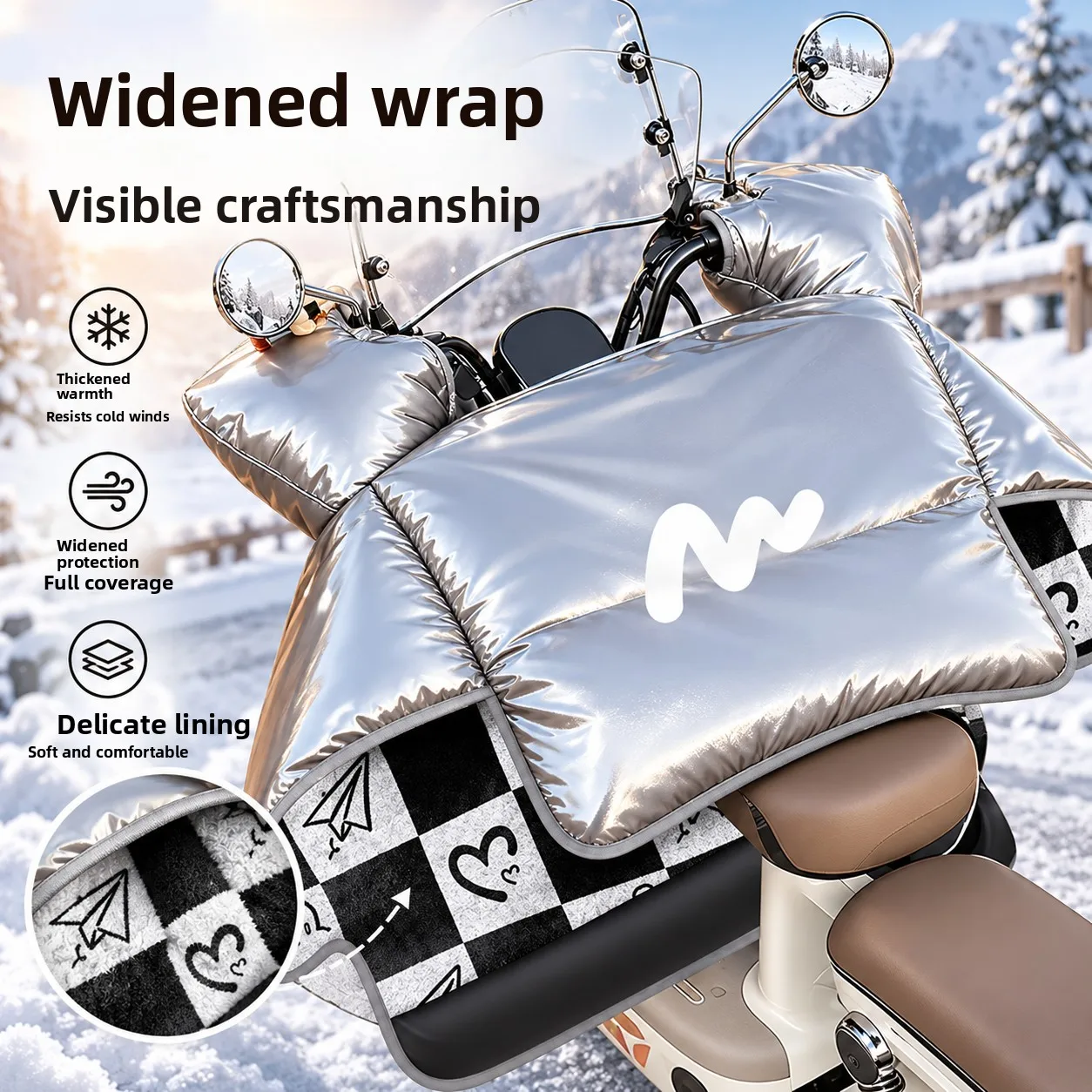 winter-thickened-fleece-vehicle-motorcycle-windproof-cover-rain-film-universal-car-windshield-hood-new-2026