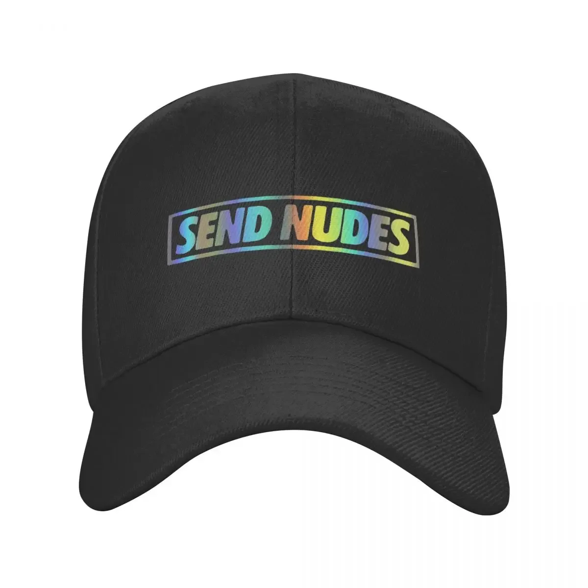 Personalized Send Nudes Baseball Cap Sun Protection Men Women's Adjustable Dad Hat Summer Caps Snapback Hats