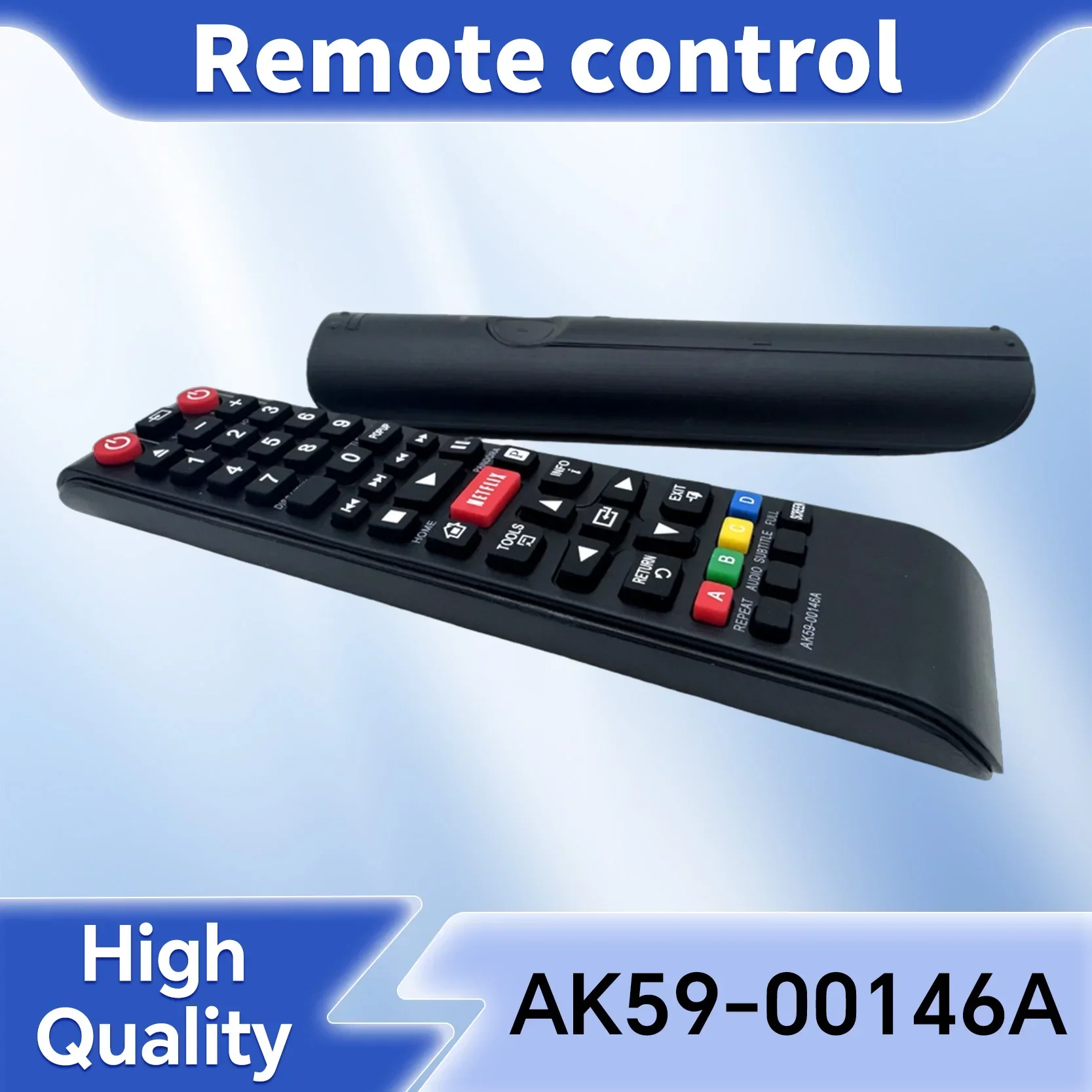 AK59-00146A Replacement Remote For Samsung Blu-Ray DVD Player BDE5400 BD-E5400 BD- E5400/ZA BD-E5400ZA BDEM53 BD-EM53 BD-EM53/ZA