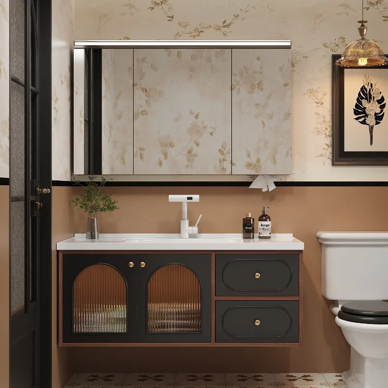 

Toilet Display Bathroom Cabinet Storage Organizer Skincare Modern Luxury Space Saver Cupboard Drawers Gabinete Hotel Furniture