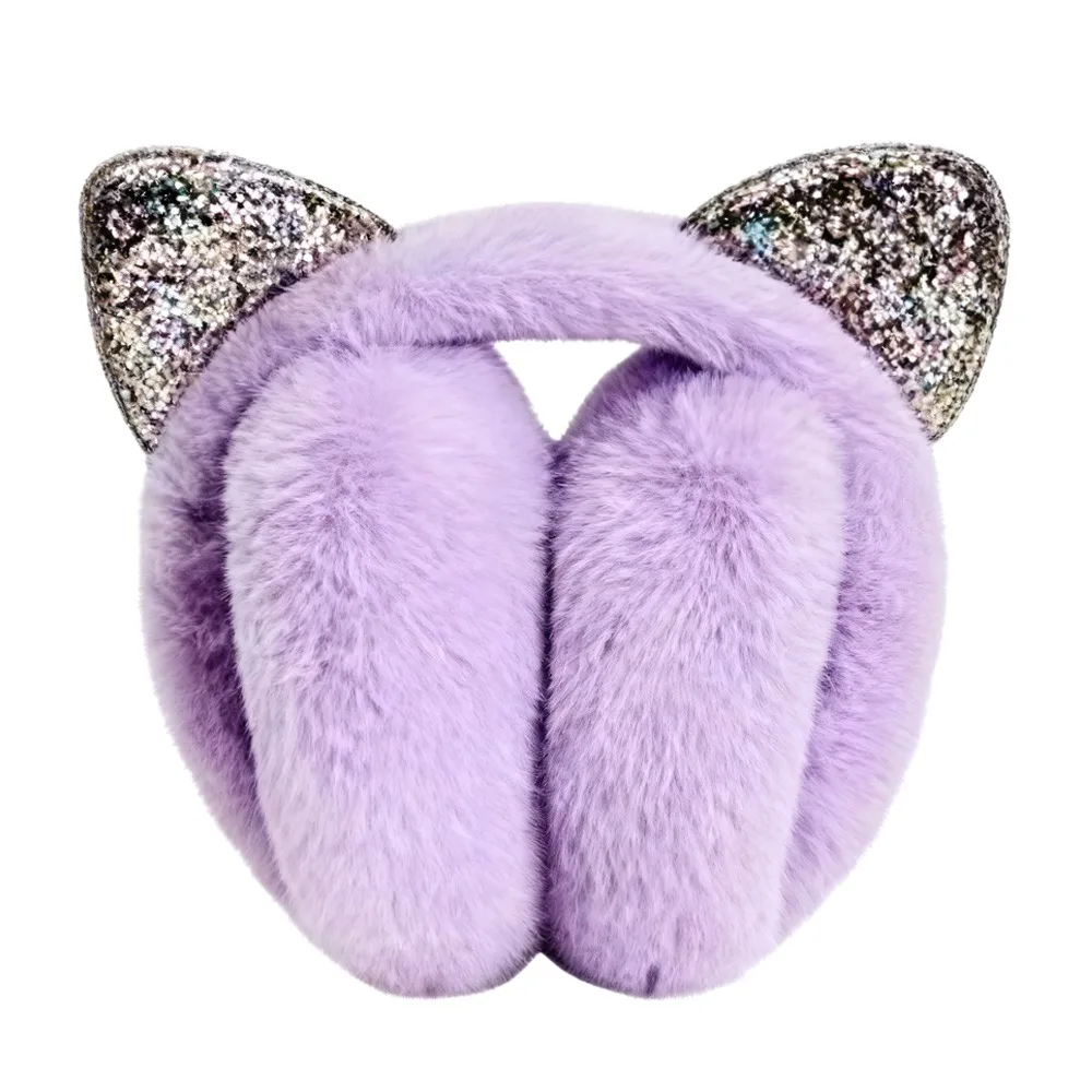 لطيف أرنب تصميم الحيوان الأذن إيرفلاب قبعة سميكة الضفدع الحيوان نمط قبعة قبعة الكرتون نمط الكورية غطاء للأذن #1