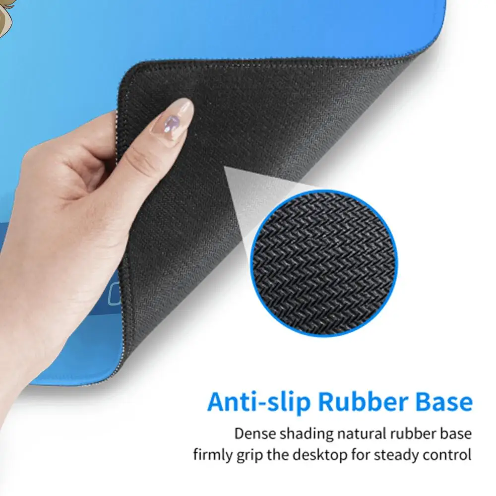 Tomori Nao Charlotte Anime Girl Mousepad Large Gaming Mouse Pad LockEdge Thickened Computer Keyboard Table Desk Mat