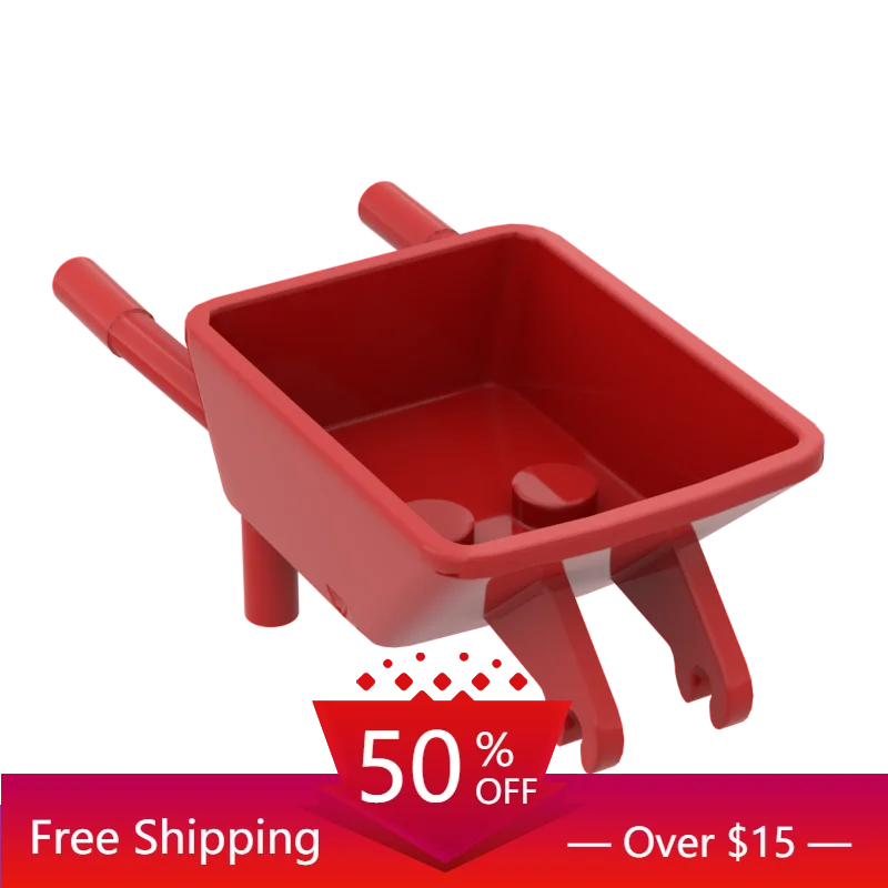 10 Buah Partikel Rakitan MOC 98288 7X3X2 Gerobak Dorong 59895 Bingkai 3464 Blok Bangunan Mainan Bagian Dapat Diganti untuk Hadiah Anak-anak