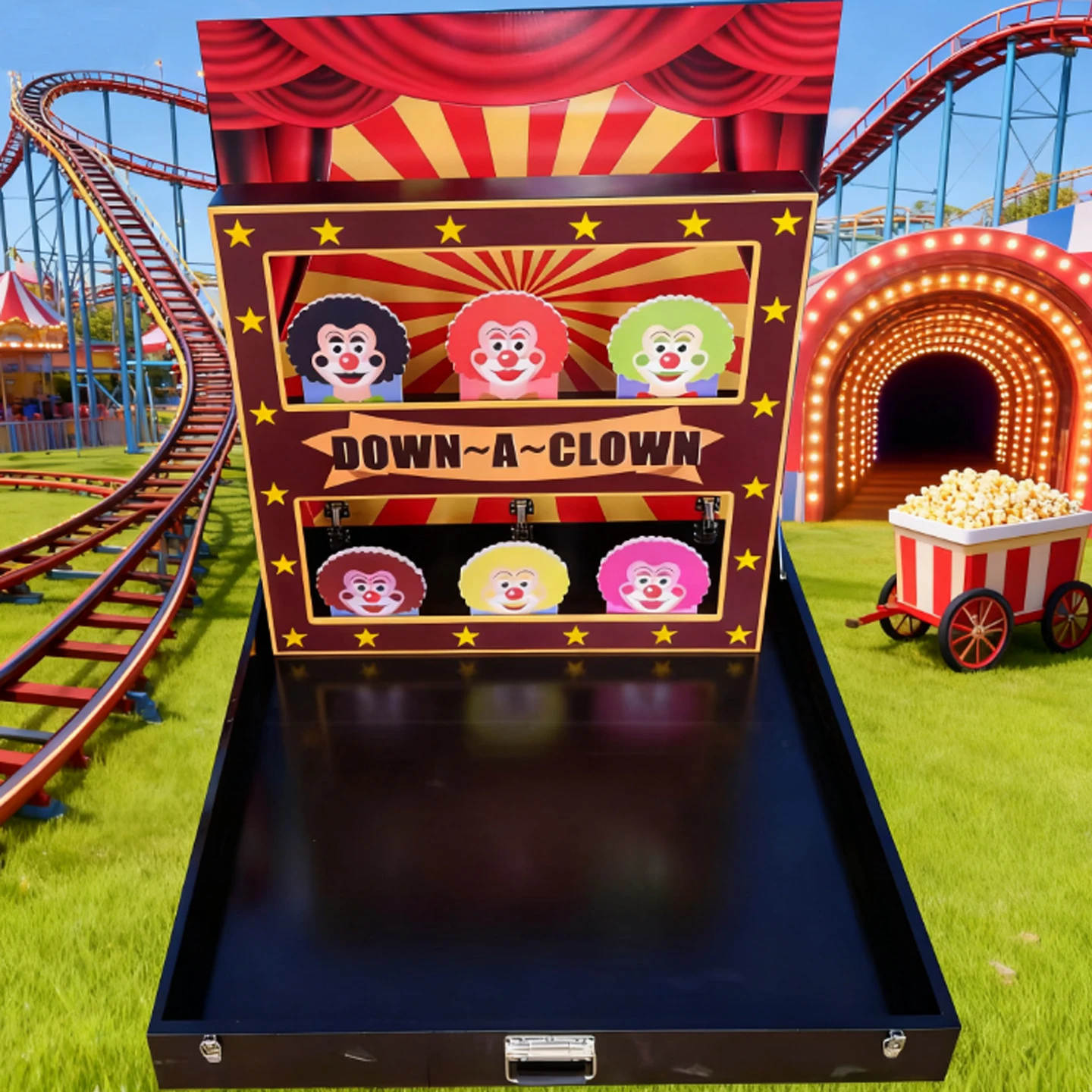 Black Carnival Ring  Duckling Online Stall Game Carnival Interactive Event