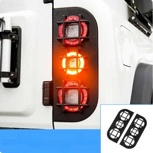 Fit for BAIC 212 T01 2024 2025 Modified Car Mecha Tail Light Frame Rear Headlight Protection Cover Car Tail Light Cover