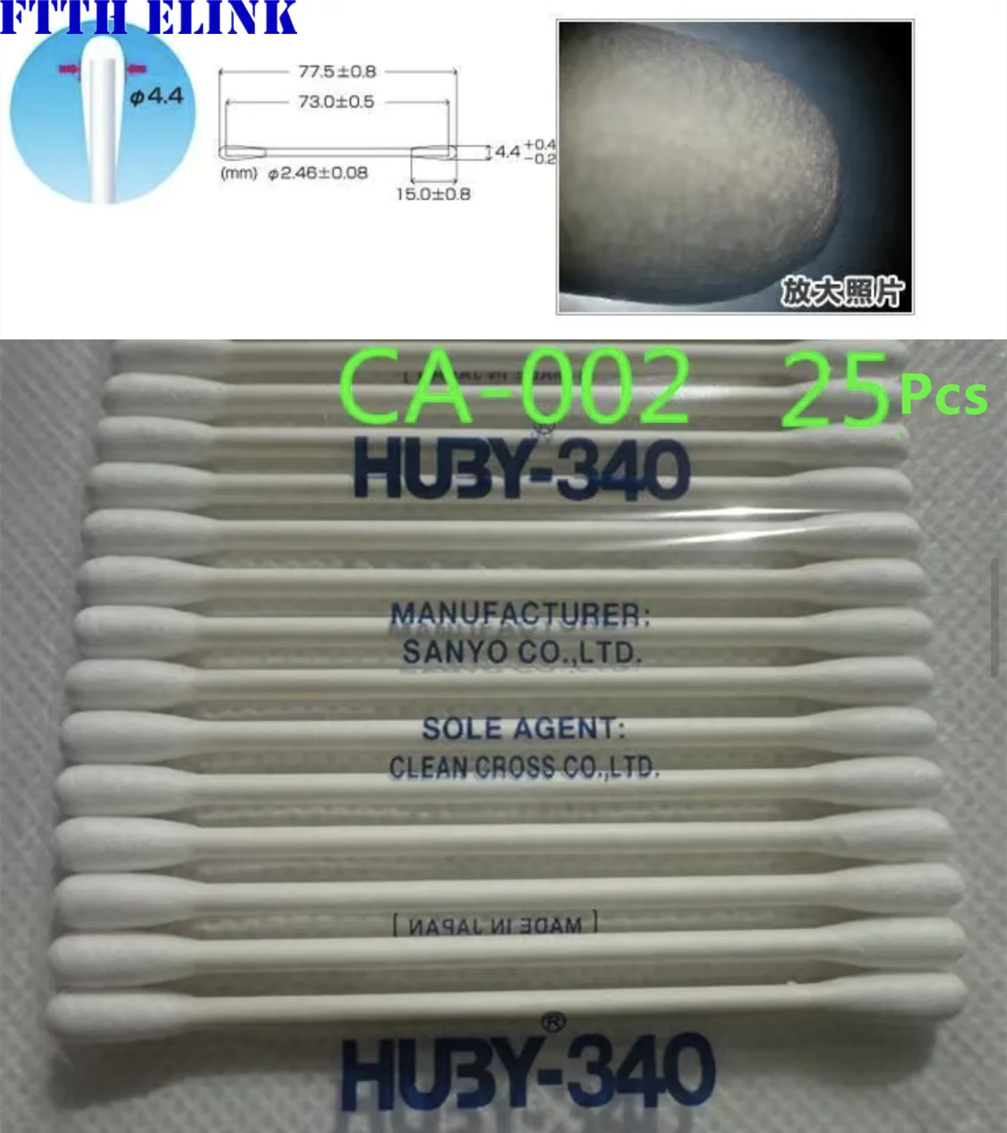 10 Túi Huby-340 Chống Tĩnh Điện Bông BB-001 BB-002 003 CA-002 Vệ Sinh Chỉ Vòng Bám Bụi Công Nghiệp Giá Rẻ vận Chuyển