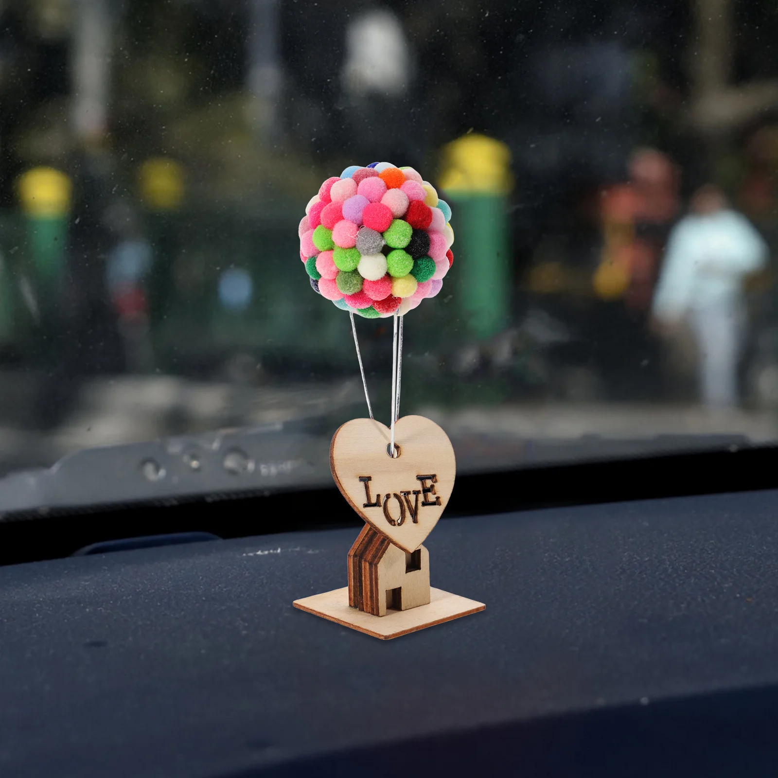 

Car Dashboard Decoration Little Balloon Ornament Cute Car Interior Accessories Long Lasting Decor Dashboard Decorations