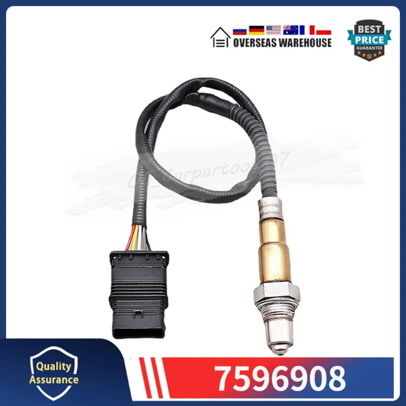 

7596908 7 596 908 Lambda Oxygen Sensor 5-Wire For 2014 2015 2016 2017 2018 BMW X5 3.0L O2 SENSOR 1PCS