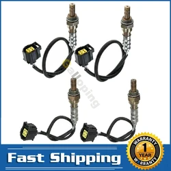4PCS O2 Oxygen Sensor For 2006 Dodge Durango Jeep Commander 2005 2006 Ram 1500 Grand Cherokee 3.7L 5.7L 4 Wires Lambda