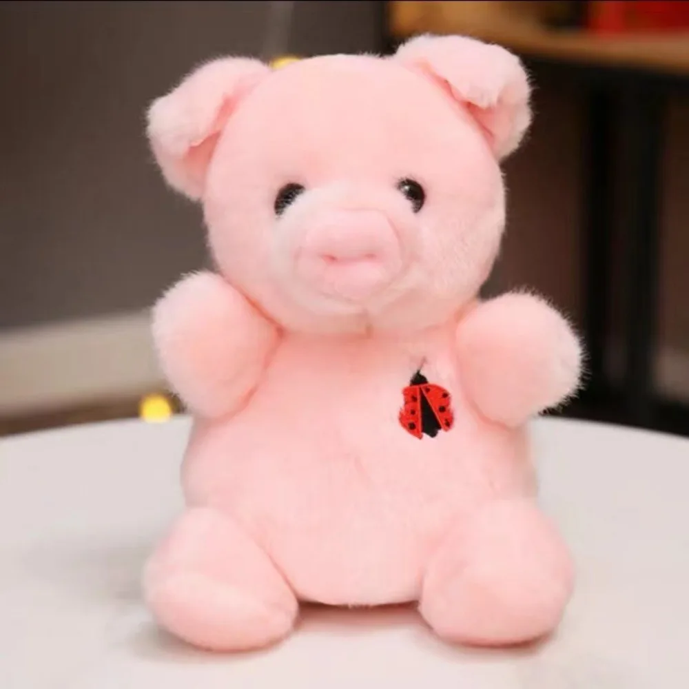 

Kawaii Sitting Animals Monkey Doll Clip Koala Pig Elephant Plush Toy Soft Collection Penguin Plush Doll Party Supplies