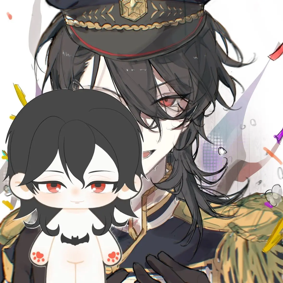 

Ensemble Stars! Sakuma Rei Plush Stuffed Doll Body Dress Up Clothes Plushies Toys Anime Figures Birthday Gift 20cm